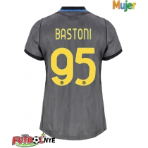 Camiseta Inter Milan Alessandro Bastoni #95 Tercera Equipación para mujer 2026-27 manga corta